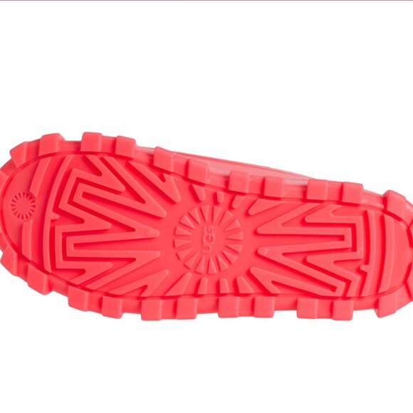 NEW UGG® Australia Classic Brellah Mini Boots - Waterproof Super Coral - Picture 7 of 9